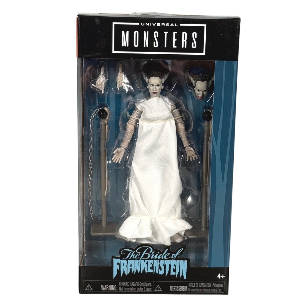 Jada Toys Universal Monsters The Bride of Frankenstein 6" Figure New 2021 China